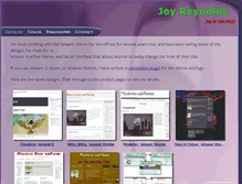 Tablet Screenshot of joyreynolds.com